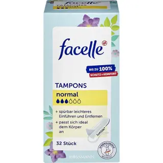 ფასელ - ტამპონი ნორმალი /3წვ/  #32 0 Facelle - Tampon Normal /3pcs/ 5715 N32
