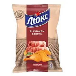 ლუქსი ბეკონი 125გ ჩიფსი