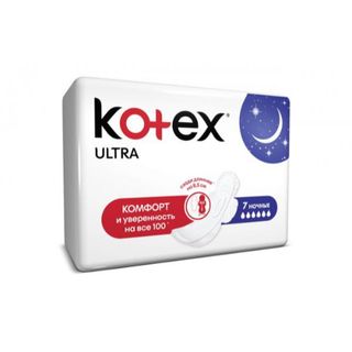 კოტექს ულტრა - ღამის, 6 წვ  (7ც) R