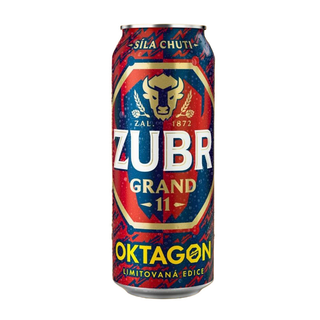 ლუდი Zubr Grand (ქილა) 4.8% - 0.5ლ