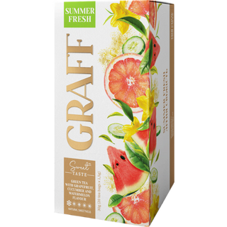 Чай Graff Літня свіжість зелений саше 20x1.5 г