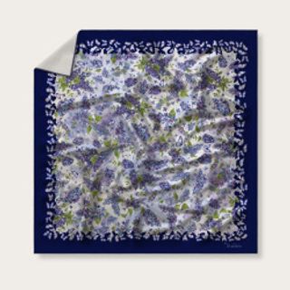 შარფი - იასამანი 70x70 სმ