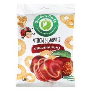 Чіпси яблучні оригінальні Гадз 40 г