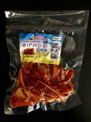 Вушка свинячі фірмові 100 г