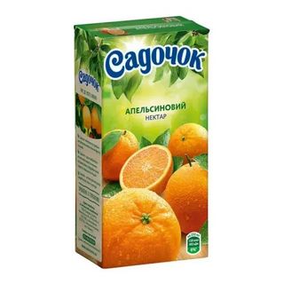 Нектар неосвітлений Апельсин Садочок т/п 500мл