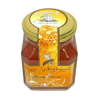 თაფლი გაზაფხული 450გრ მეფუტკრე