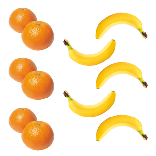 Мандарин 1кг + Банан 5 шт