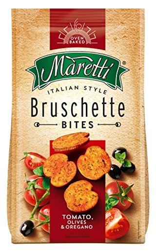 სუხარიკი "BRUSCHETTE" პომიდორი, ზეთისხილი, ორეგანო 140 გრ / 3800205877547