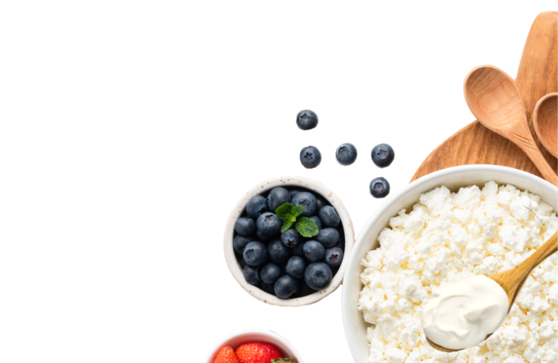 Творог, сметана