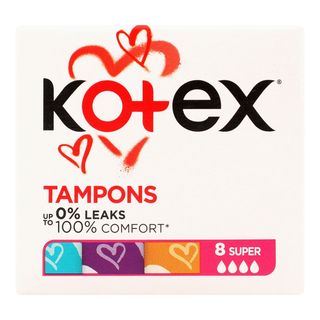 Тампони Kotex Супер 8шт