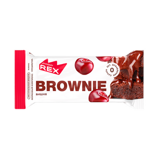 Пирожное Protein REX «брауни» вишневое, 50 гр.