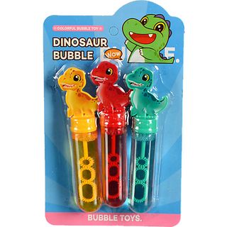 Мильні бульбашки динозавр 35мл набір 3шт