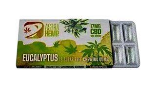 CBD საღეჭი რეზინი ევკალიპტი – Astra Hemp