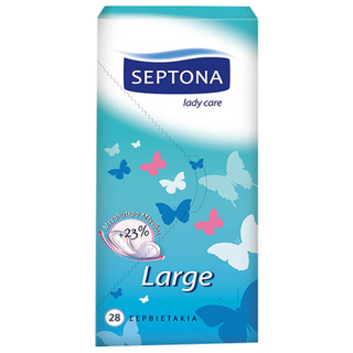 სეპტონა - ყ/დ ლარჯი  #28 2095-0049/8000 SEPTONA PANTYLINERS-LARGE SEPTONA #28 2095-0049/8000