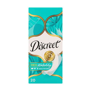 Щоденні гігієнічні прокладки Discreet DeoWaterlilly Multiform Single 20 шт.