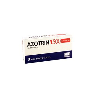 Azotrin - აზოტრინი 500მგ 3 ტაბლეტი