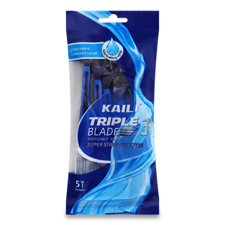 Станки для гоління чоловічі 3 леза 5шт