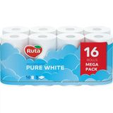 Туалетний папір Ruta Pure White 3 шари 16 шт