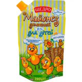 Майонез Щедро Домашній для дітей від 3 років 67% 190 г