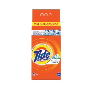 Порошок Tide Альпийская Свежесть Авт 9 Кг