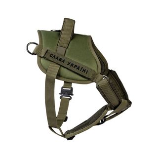 Шлея Collar WAUDOG PRO д/службов/соб металевий фастекс хакі XS 35-45см
