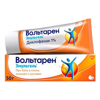 Вольтарен эмульгель 1% 50 г