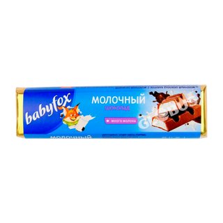 Батончик Babyfox молочный 45г