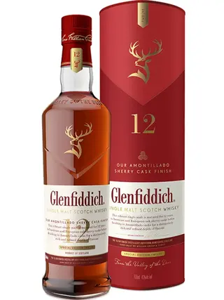Віскі Гленфіддік, Шеррі Каск / Glenfiddich, Sherry Cask, 12 років, 43%, 0.7л