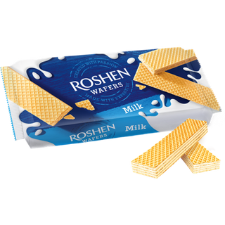 Вафлі Рошен Ваферс Молоко 216г
