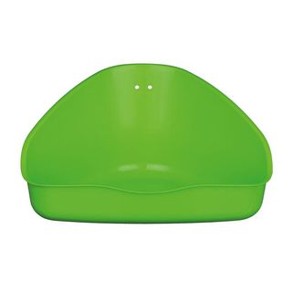 Кутовий туалет для гризунів 36х21х30 см