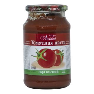 ПАСТА ТОМАТНАЯ АЙЛАНА В/С СТ/Б 900ГР