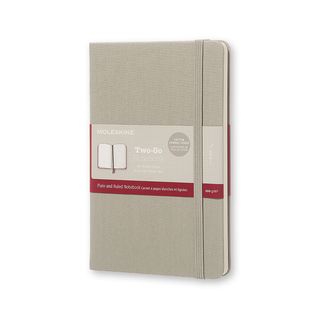 Записник Moleskine Two-go Медіум / Сірий