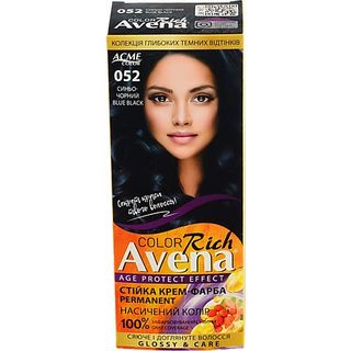 Фарба д.волосся Екмі-колор горобина №052 синє-чорний