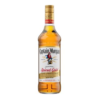 Алкогольний напій на основі Карибського рому Captain Morgan Spiced Gold 0.7 л