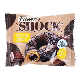 Դոնաթ սպիտակուցային շոկոլադե միջուկով «Fitness Shock Chocolate» 70գ
