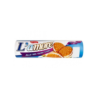 LAMORE ორცხობილა ვანილის კრემით-150გ/8692806015337