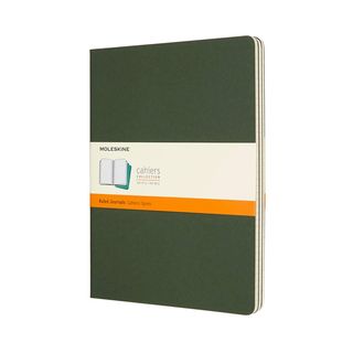 Записник Moleskine Cahier Великий / Лінійка Зелений