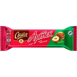 Вафлі Світоч Артек з горіховим смаком 71 г