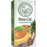 Нектар Наш Сік мультифрукт 0,33 л