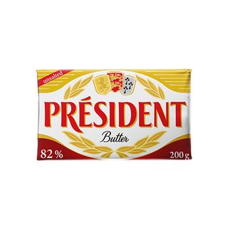 პრეზიდენტი კარაქი 82% 200 გ.