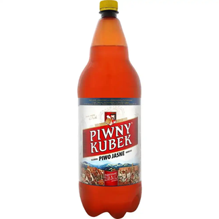 Пиво Piwny Kubek світле фільтроване 4.1% 2 л
