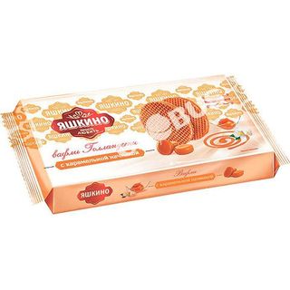 Вафли Яшкино с карамельной начинкой 290г- 3513