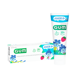 Ատամի մանկական գել GUM Junior 6+ տարեկան (3004 EMEB) 50մլ ծամոնի համով