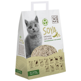 M-PETS სოიოს ორგანული ქვიშა კატისათვის 6 ლ - 100% ბიოდეგრადირებადი