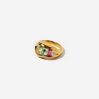 Titaniuim Gold Plated Ring