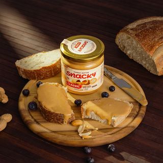 snacky™ კლასიკი 400 გ | მიწისთხილის კარაქი | ონლაინ ფასი 🐿️