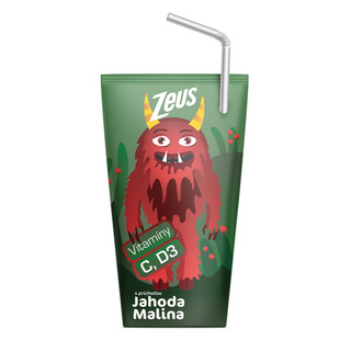 Напій Mc Carters Фруктовий Zeus Полуниця, Малина 0.2 л 