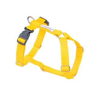 Шлея Amiplay для собак Samba Guard регульована жовта S 17-27 см/26-35 см/15 мм