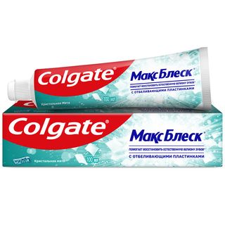 colgate maxwhite chrystall mint 100 მლ. კბილის პასტა/6920354805851 1ც