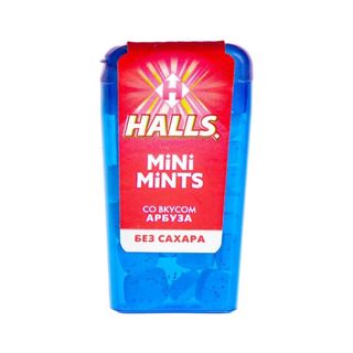 Леденцы Halls Mini Mints Со Вкусом Арбуза 12.5